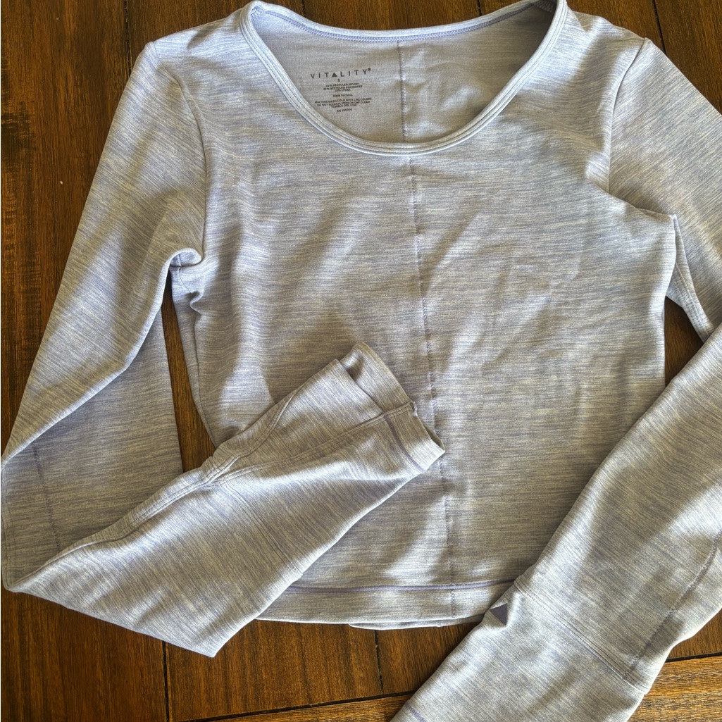 Vitality Daydream Stitch Long Sleeve (Raindrop)